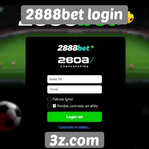 Avaliação da usabilidade do site 2888bet login